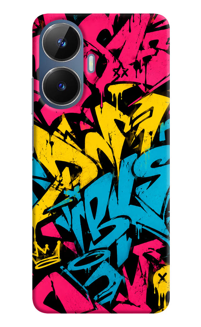 Graffiti Vibe Realme C55/N55 Hard Case Back Cover by Casekaro