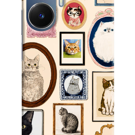 Mirror Cats Realme C55/N55 Hard Case Back Cover by Casekaro