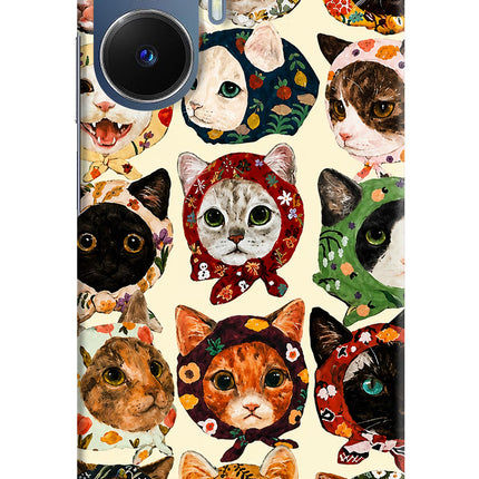 Cool Cat Realme C55/N55 Hard Case Back Cover by Casekaro
