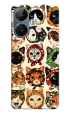 Cool Cat Realme C55/N55 Hard Case Back Cover by Casekaro