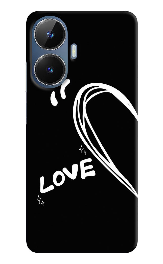 Love Line Realme C55/N55 Hard Case Back Cover by Casekaro