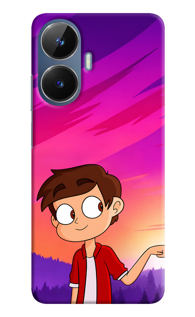 Marco Sunset Realme C55/N55 Hard Case Back Cover by Casekaro