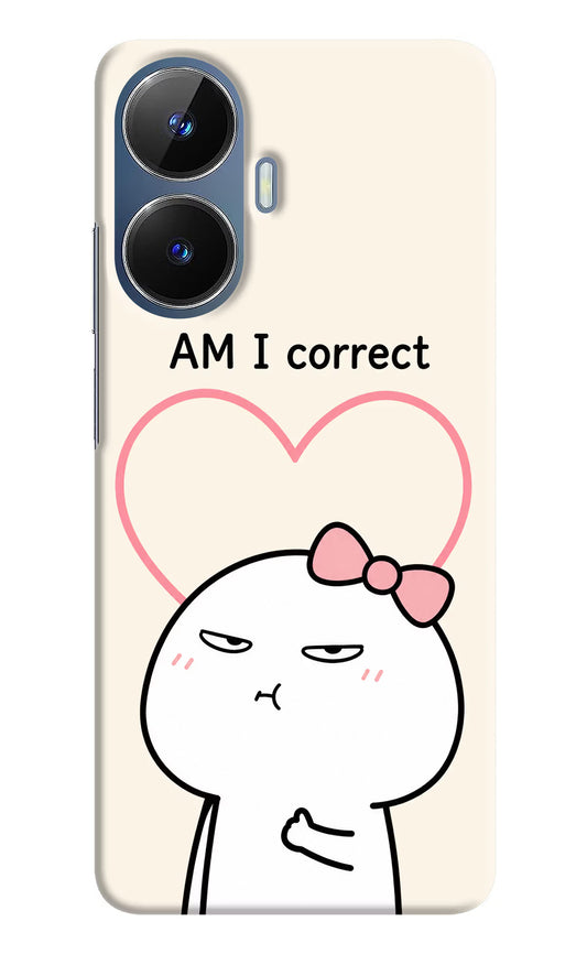 Always Right Realme C55/N55 Hard Case Back Cover by Casekaro