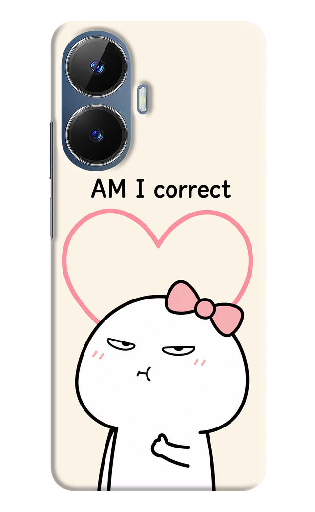 Always Right Realme C55/N55 Hard Case Back Cover by Casekaro