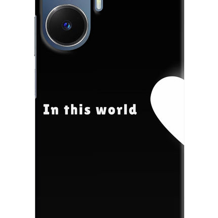 This World Realme C55/N55 Hard Case Back Cover by Casekaro