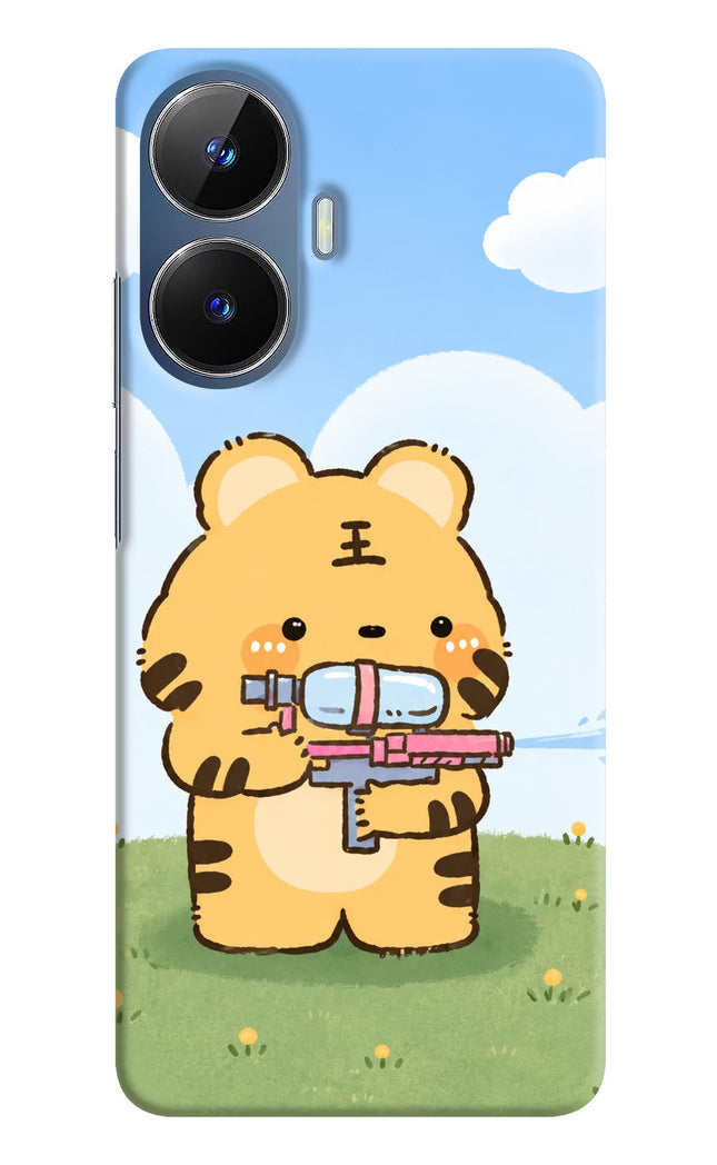 Tiger Treat Realme C55/N55 Hard Case Back Cover by Casekaro