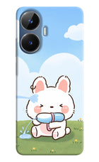 Bunny Treat Realme C55/N55 Hard Case Back Cover by Casekaro
