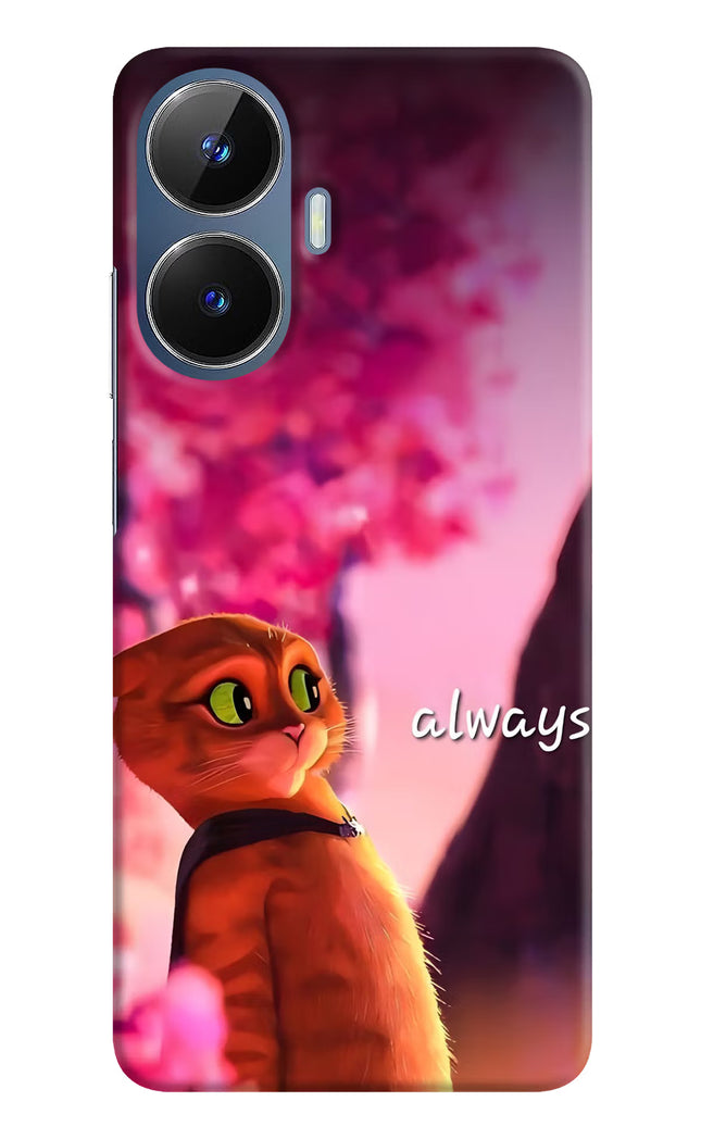 Always Cat Realme C55/N55 Hard Case Back Cover by Casekaro