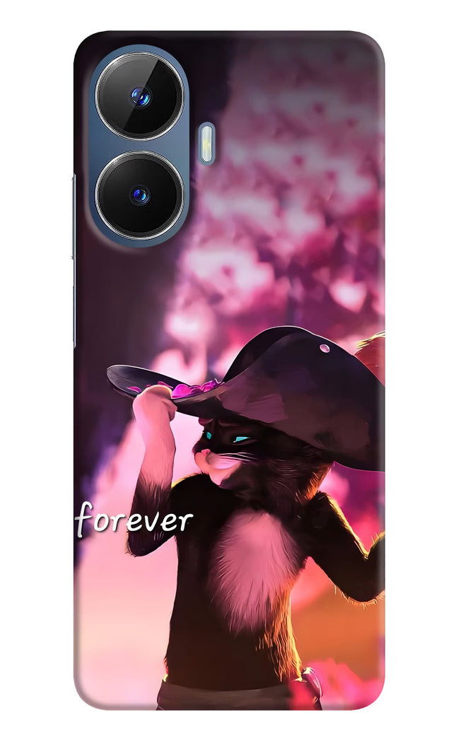 Forever Cat Realme C55/N55 Hard Case Back Cover by Casekaro