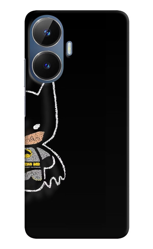 Bat Kitty Realme C55/N55 Hard Case Back Cover by Casekaro