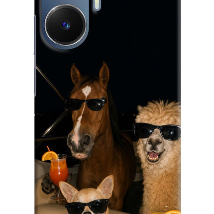 Party Squad Realme C55/N55 Hard Case Back Cover by Casekaro