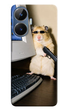 Hacker Hamster Realme C55/N55 Hard Case Back Cover by Casekaro