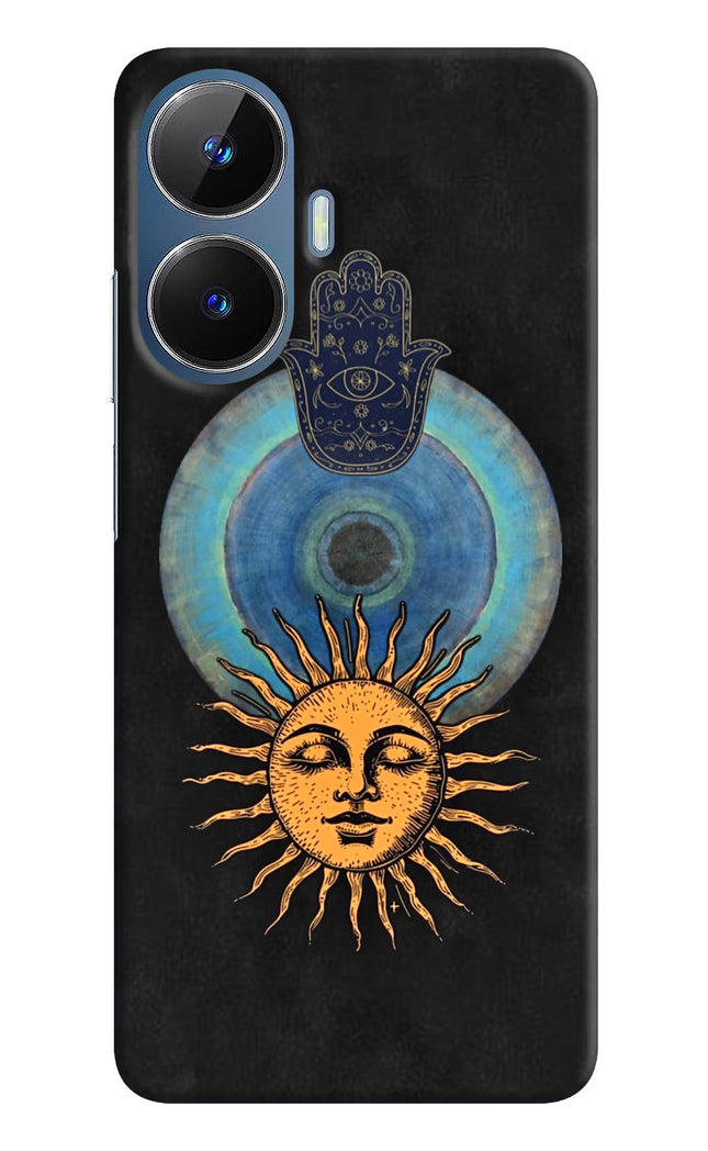 Divine Sun Realme C55/N55 Hard Case Back Cover by Casekaro