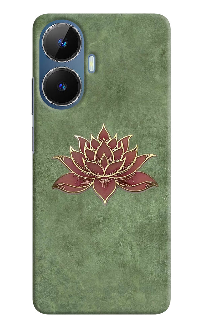 Lotus Grace Realme C55/N55 Hard Case Back Cover by Casekaro