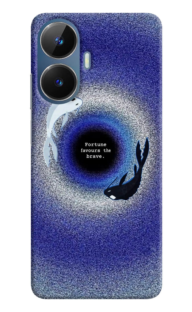 Dark Koi Realme C55/N55 Hard Case Back Cover by Casekaro