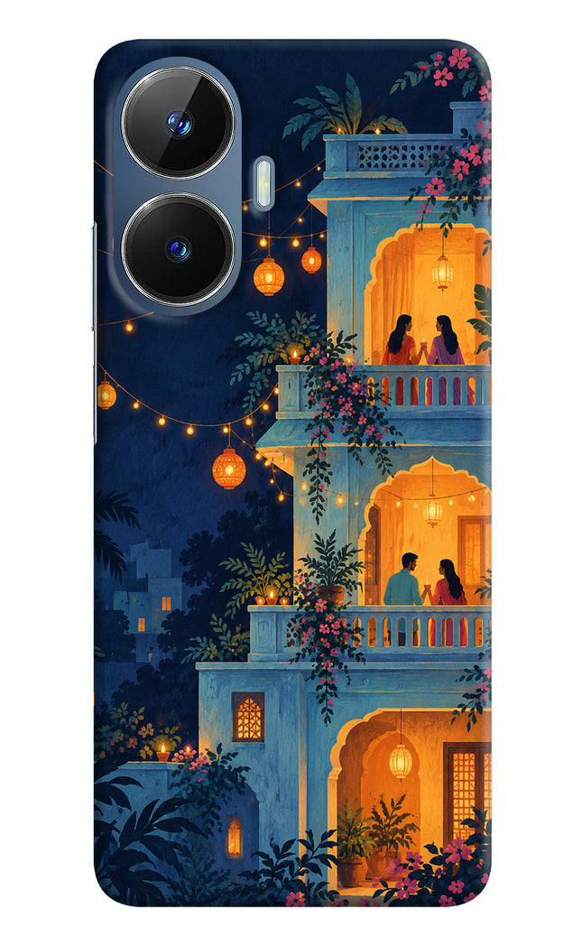 Balcony Glow Realme C55/N55 Hard Case Back Cover by Casekaro