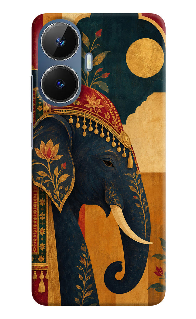 Royal Elephant Realme C55/N55 Hard Case Back Cover by Casekaro