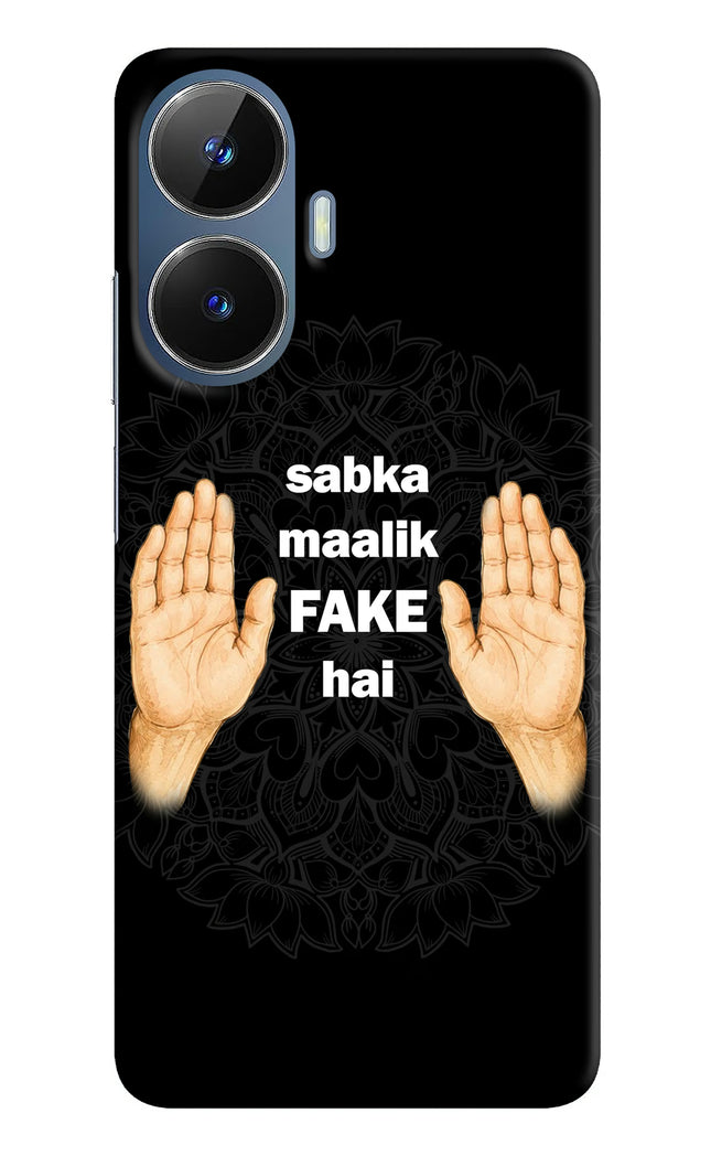 Sabka Malik Fake Realme C55/N55 Hard Case Back Cover by Casekaro
