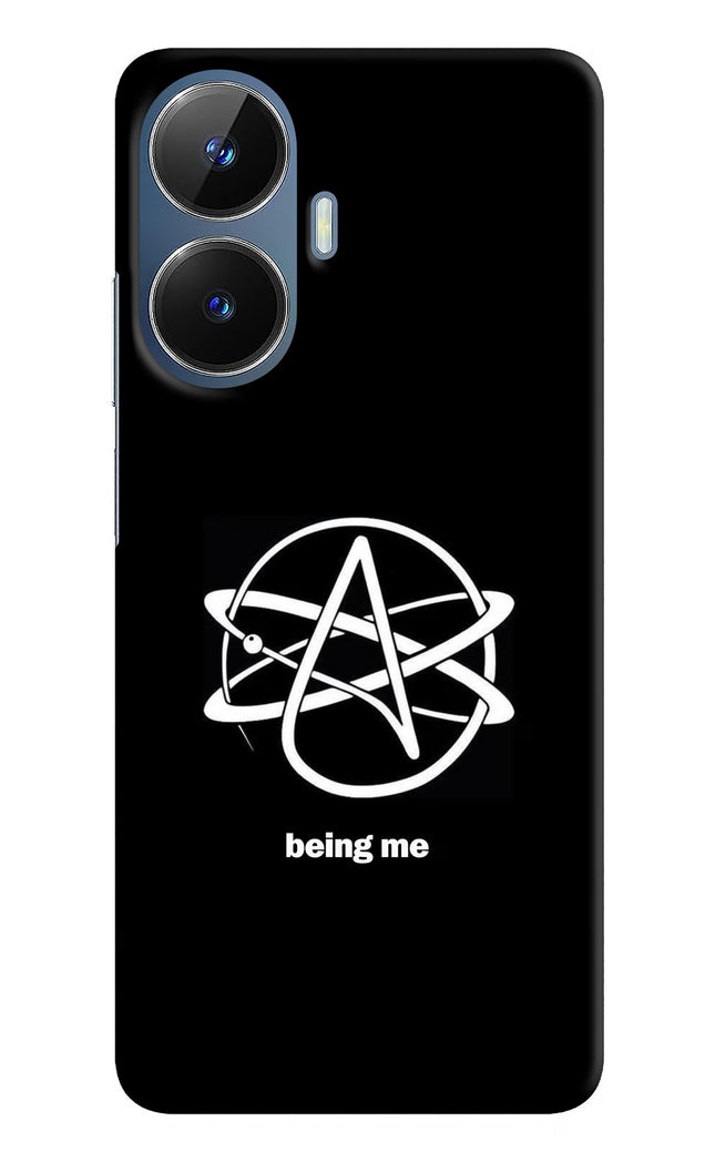 Atheist Symbol Realme C55/N55 Hard Case Back Cover by Casekaro