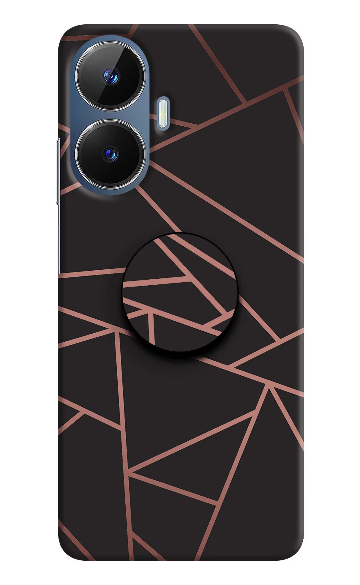 Geometric Pattern Realme C55/N55 Pop Case by Casekaro