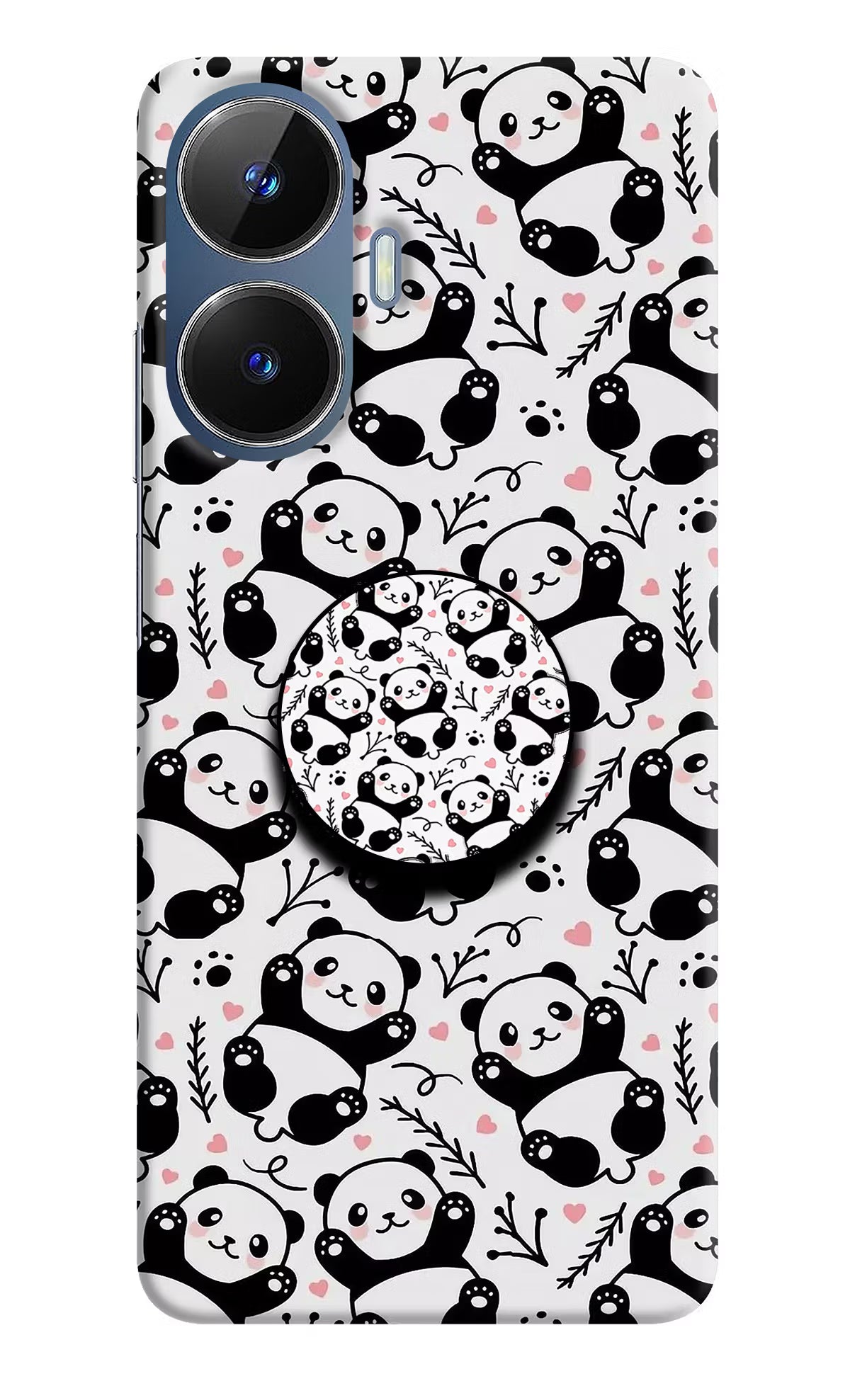 Cute Panda Realme C55/N55 Pop Case by Casekaro
