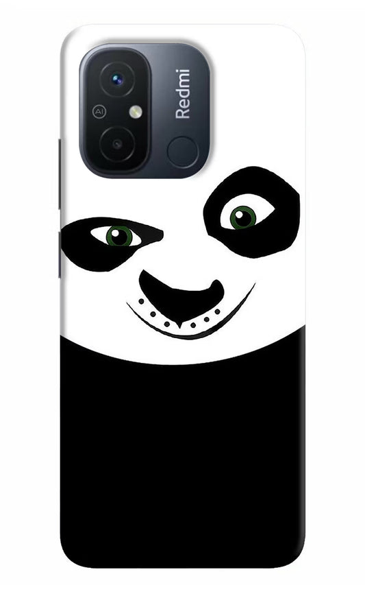 Panda Redmi 12C Hard Case Back Cover by Casekaro