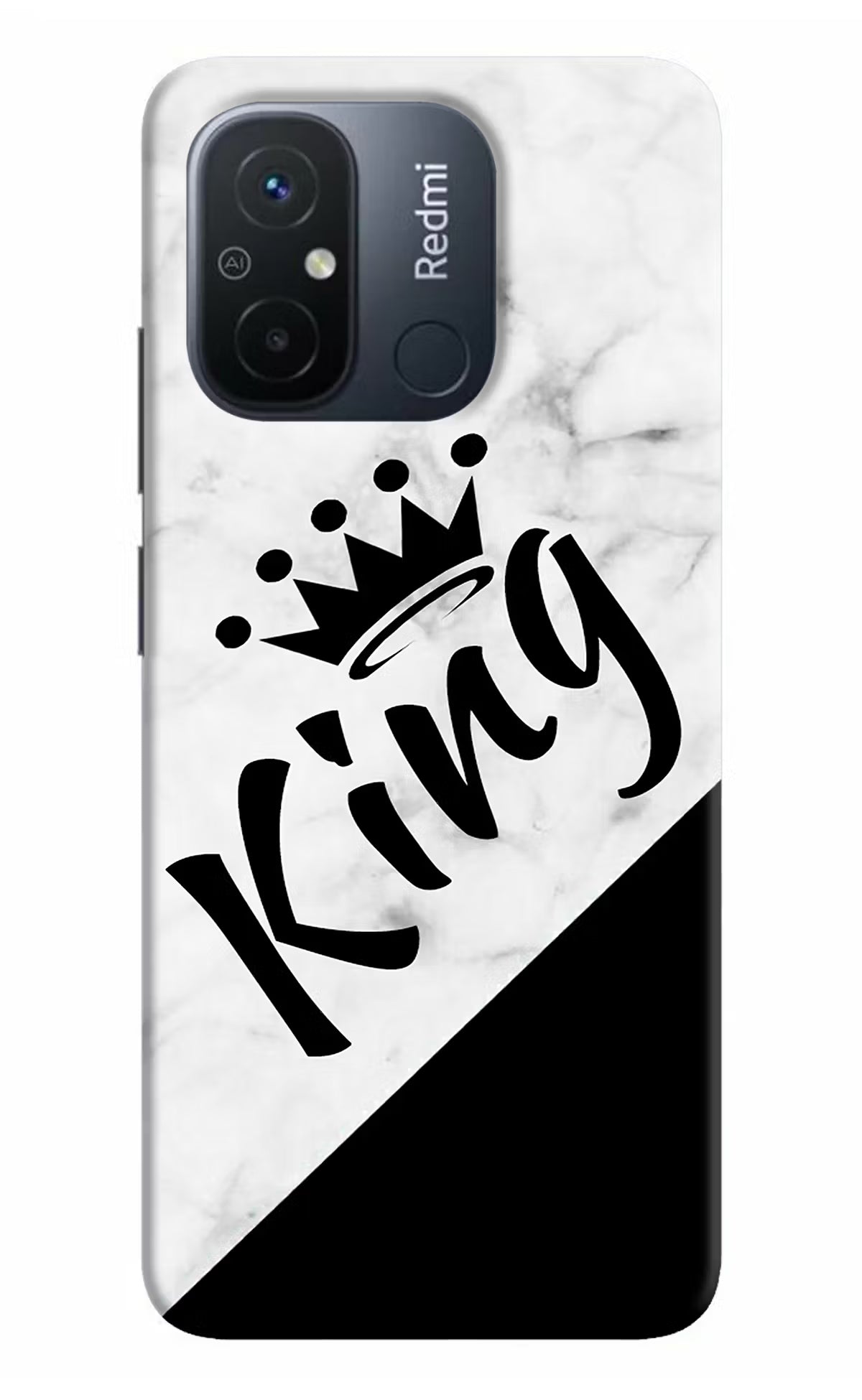 King Redmi 12C Hard Case Back Cover by Casekaro