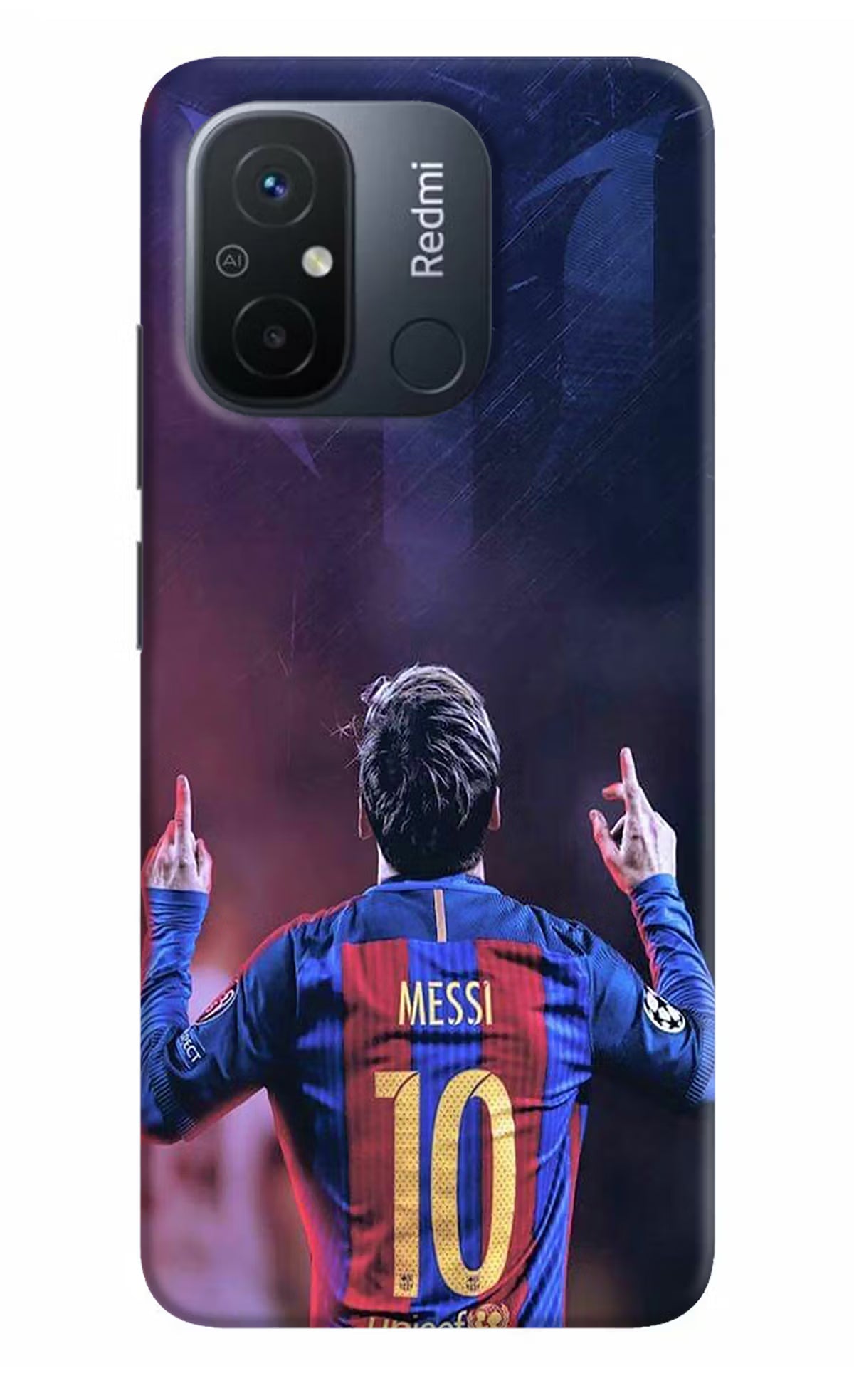 Messi Redmi 12C Hard Case Back Cover by Casekaro