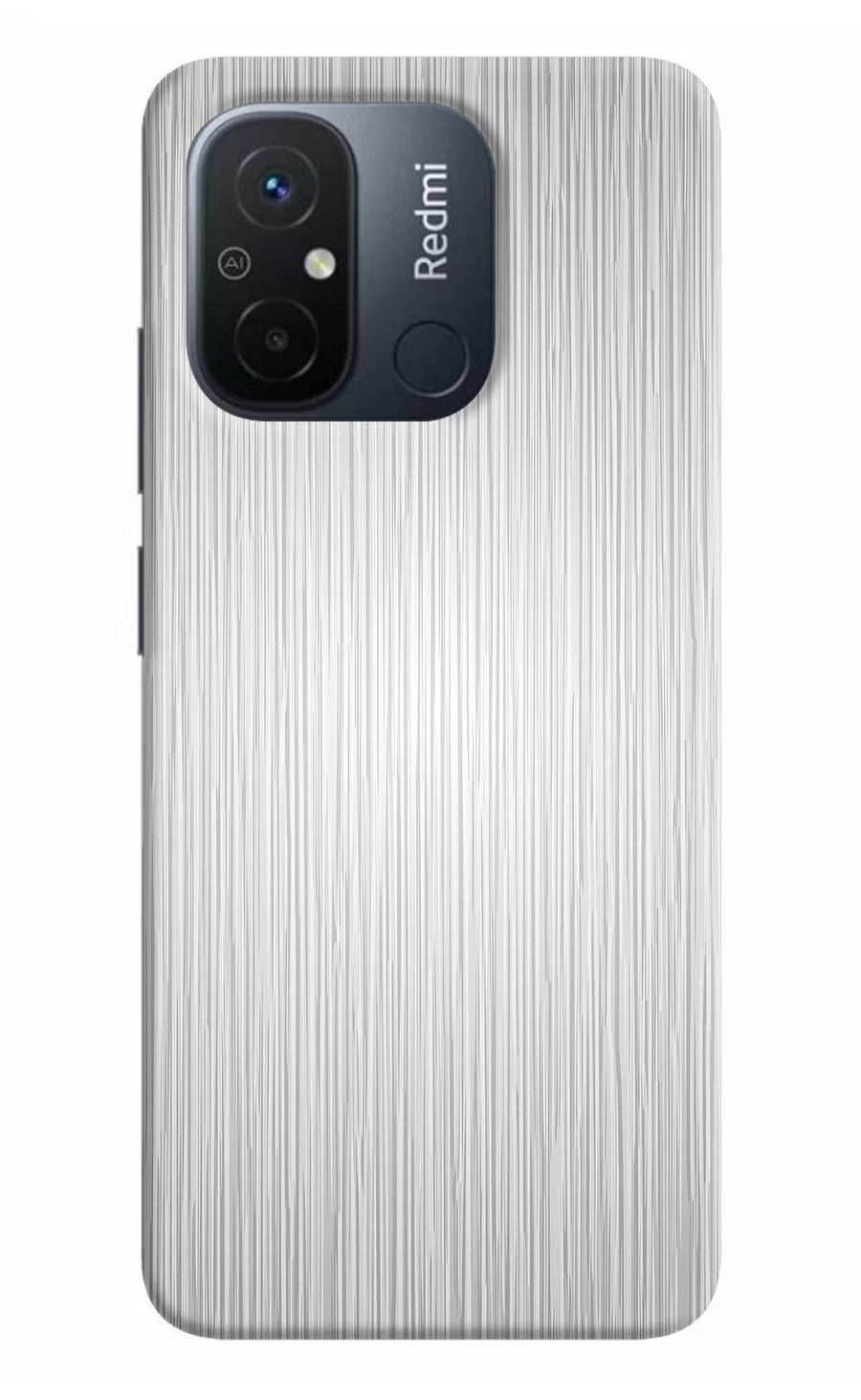 Wooden Grey Texture Redmi 12C Back Cover, Hard case