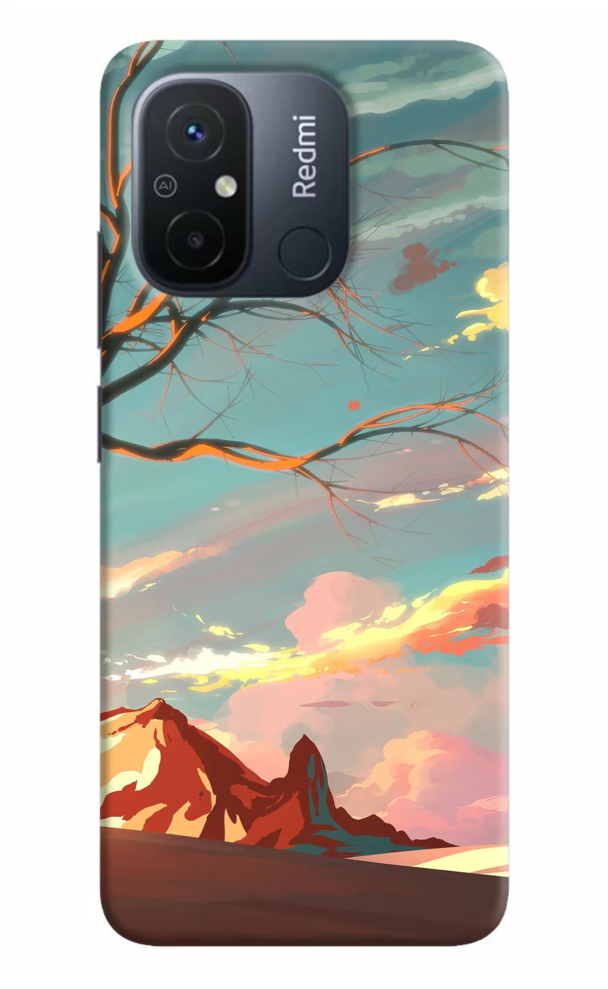 Scenery Redmi 12C Hard Case Back Cover by Casekaro