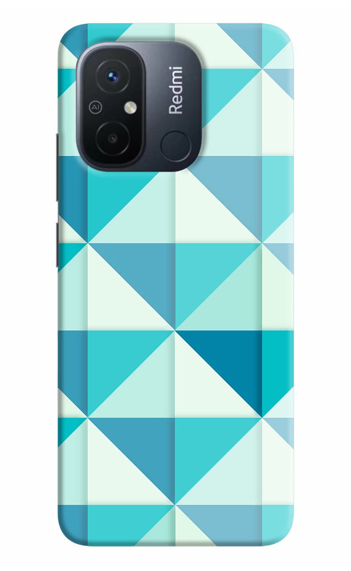 Abstract Redmi 12C Hard Case Back Cover by Casekaro