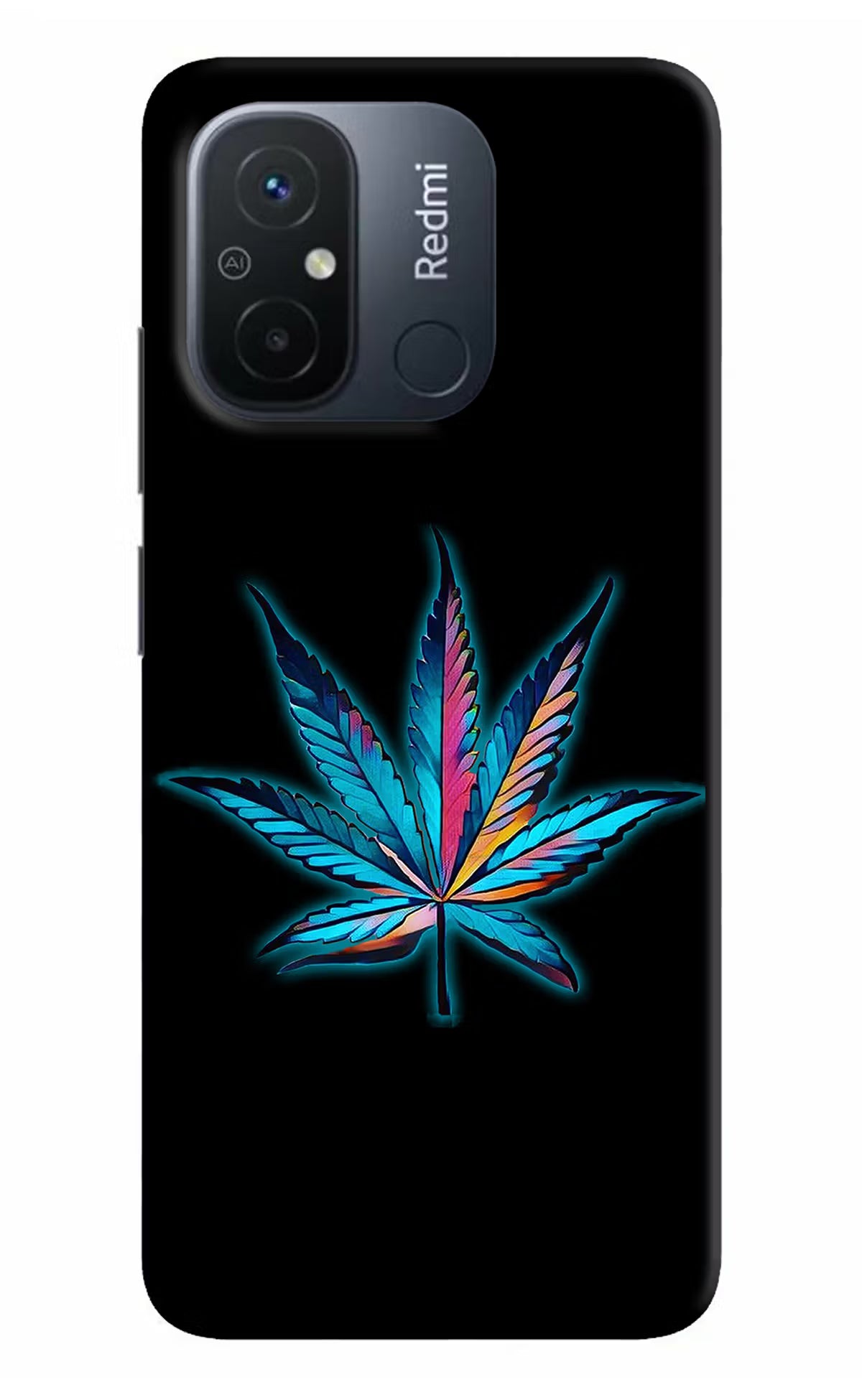 Weed Redmi 12C Hard Case Back Cover by Casekaro