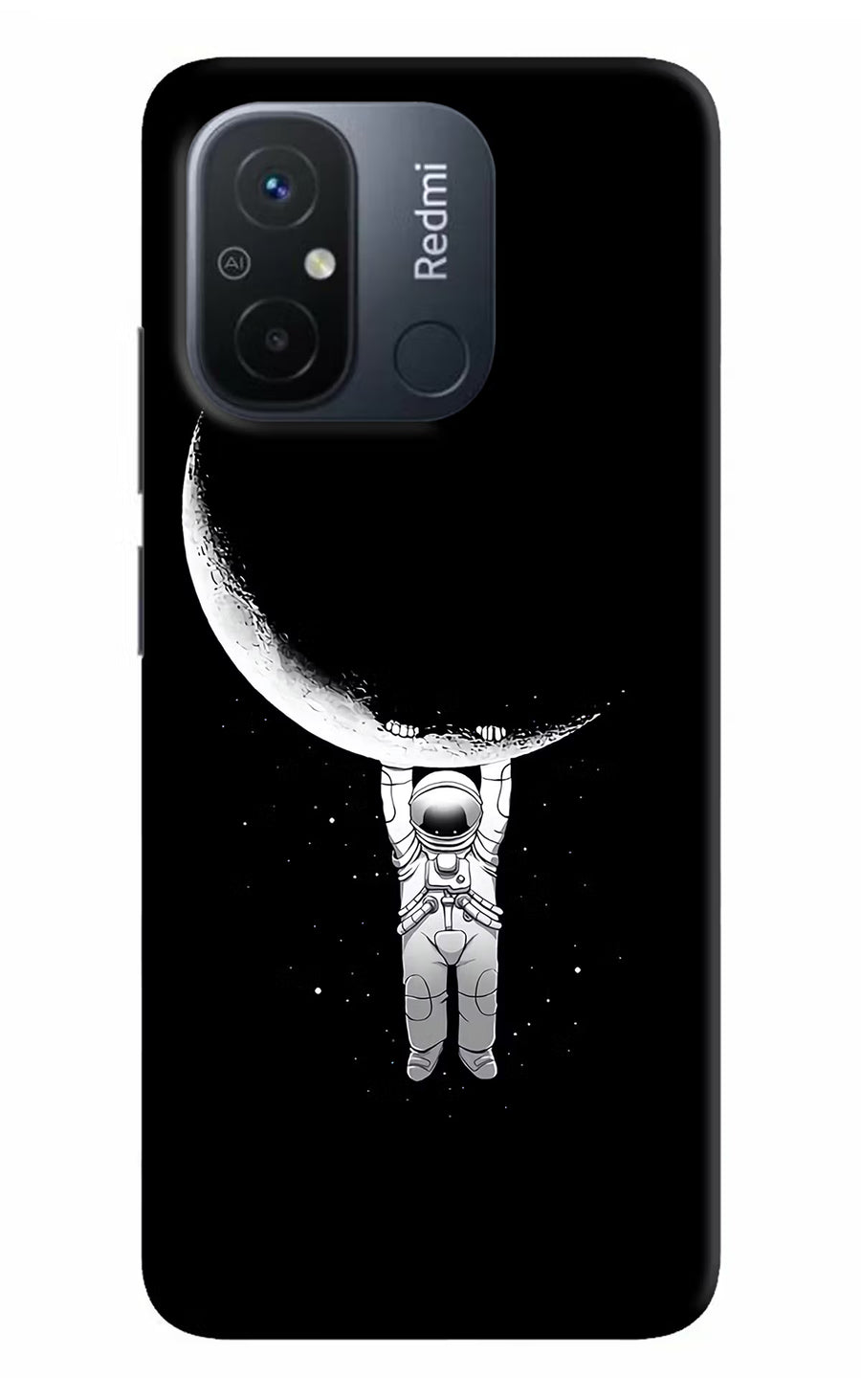 Moon Space Redmi 12C Back Cover, Hard case