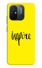 Inspire Redmi 12C Hard Case Back Cover by Casekaro