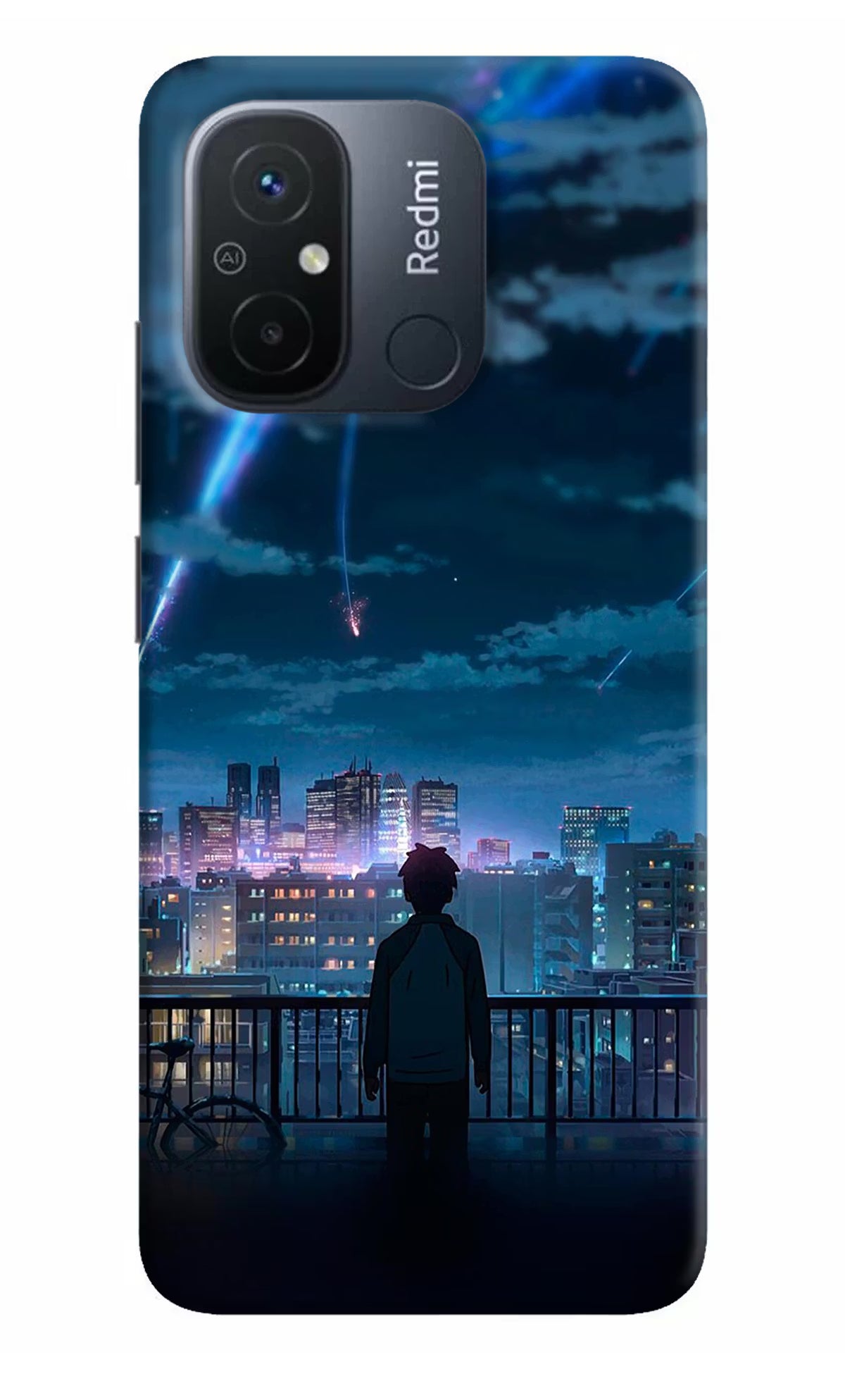 Anime Redmi 12C Hard Case Back Cover by Casekaro