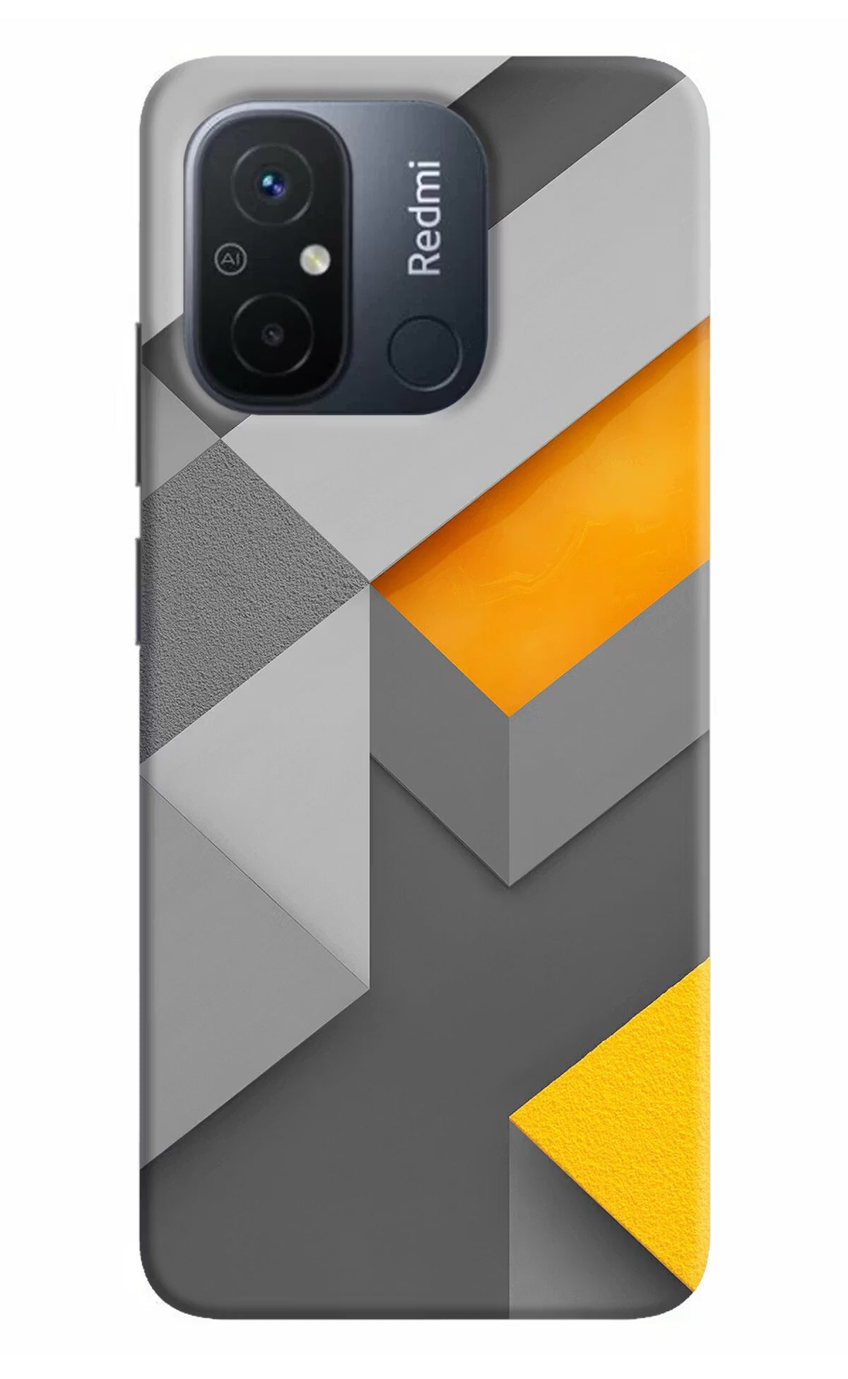 Abstract Redmi 12C Hard Case Back Cover by Casekaro