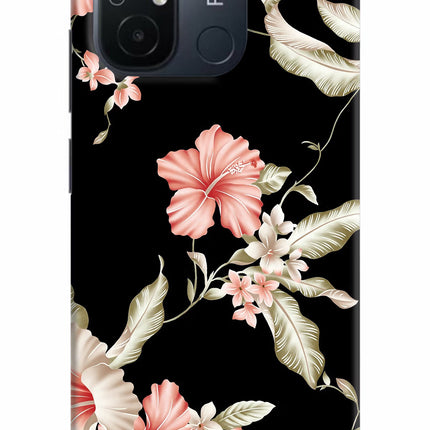 Flowers Redmi 12C Hard Case Back Cover by Casekaro