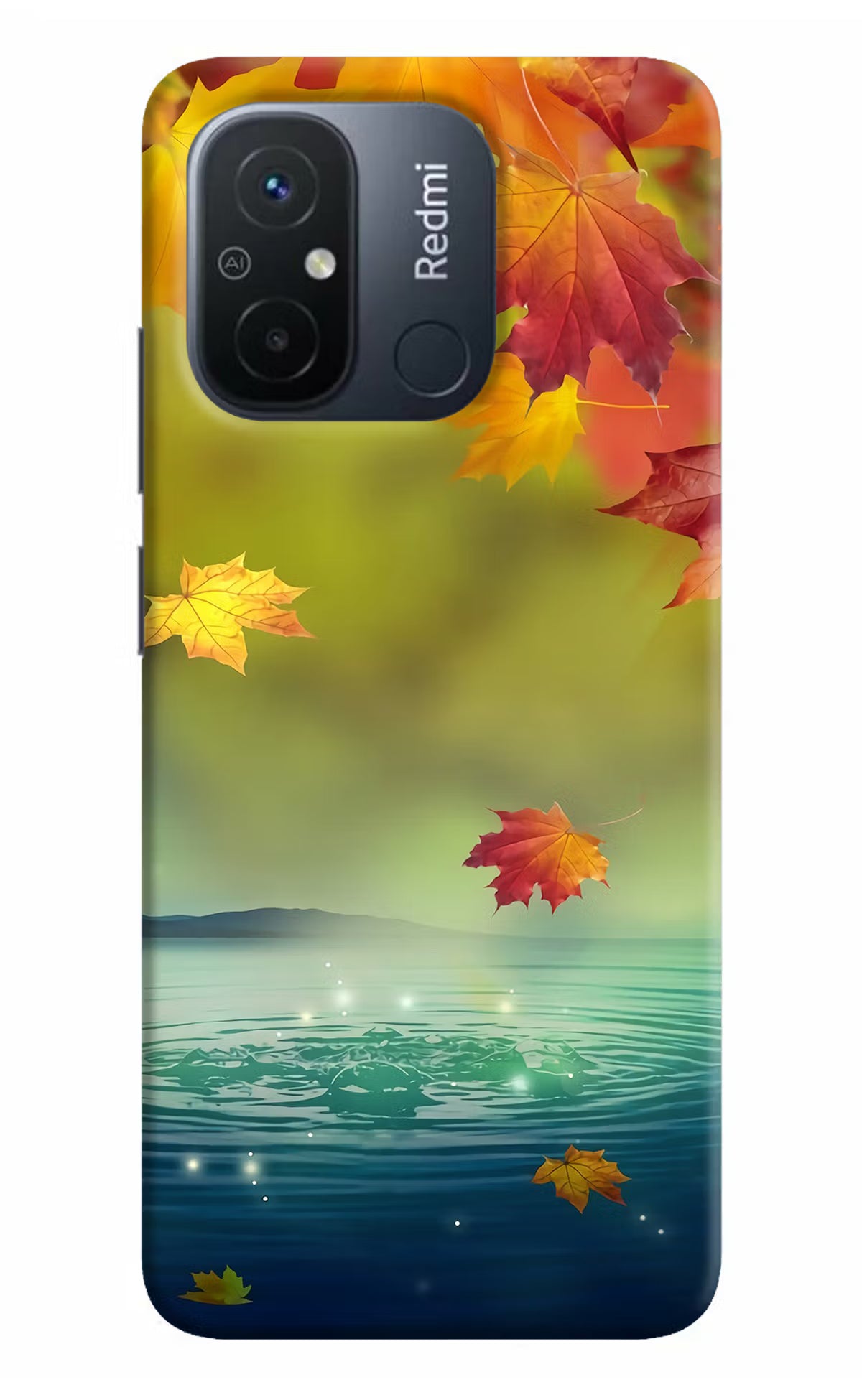 Flowers Redmi 12C Hard Case Back Cover by Casekaro