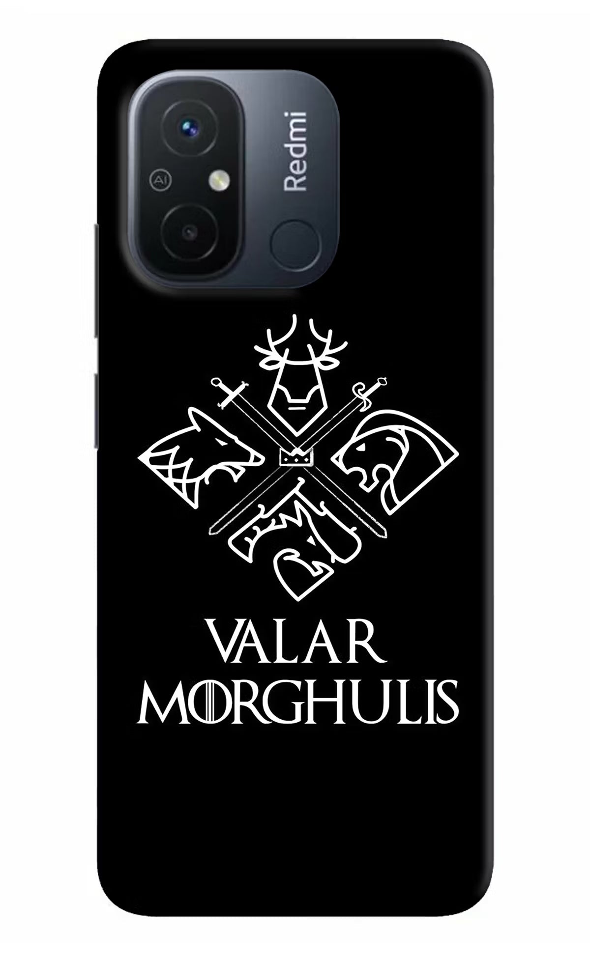 Valar Morghulis | Game Of Thrones Redmi 12C Hard Case Back Cover by Casekaro