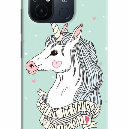 Unicorn Wallpaper Redmi 12C Hard Case Back Cover by Casekaro
