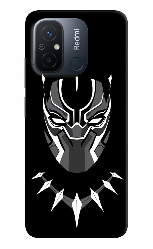 Black Panther Redmi 12C Hard Case Back Cover by Casekaro