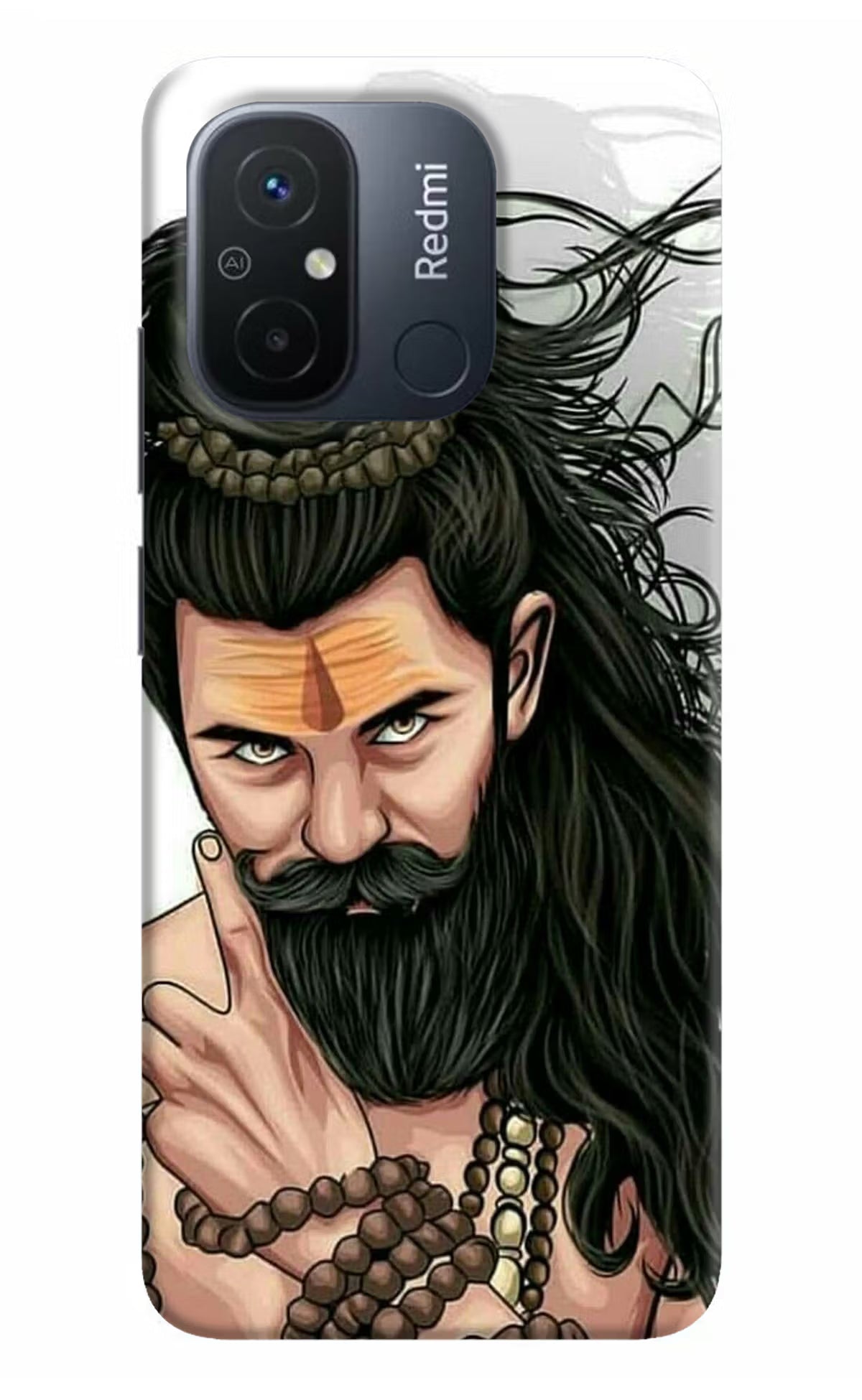 Mahadev Redmi 12C Hard Case Back Cover by Casekaro