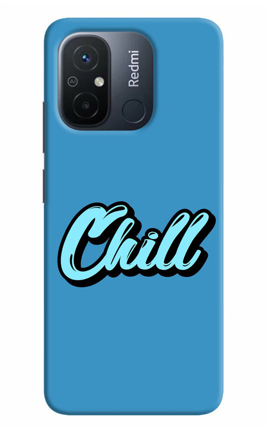 Chill Redmi 12C Hard Case Back Cover by Casekaro
