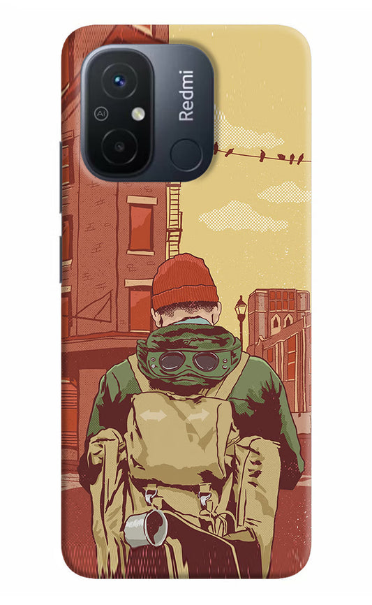 Adventurous Redmi 12C Hard Case Back Cover by Casekaro