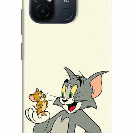 Tom & Jerry Redmi 12C Hard Case Back Cover by Casekaro