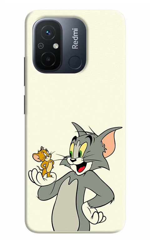 Tom & Jerry Redmi 12C Back Cover