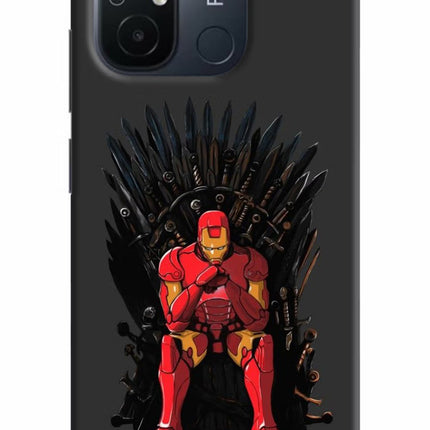 Ironman Throne Redmi 12C Hard Case Back Cover by Casekaro