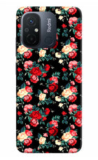 Rose Pattern Redmi 12C Hard Case Back Cover by Casekaro