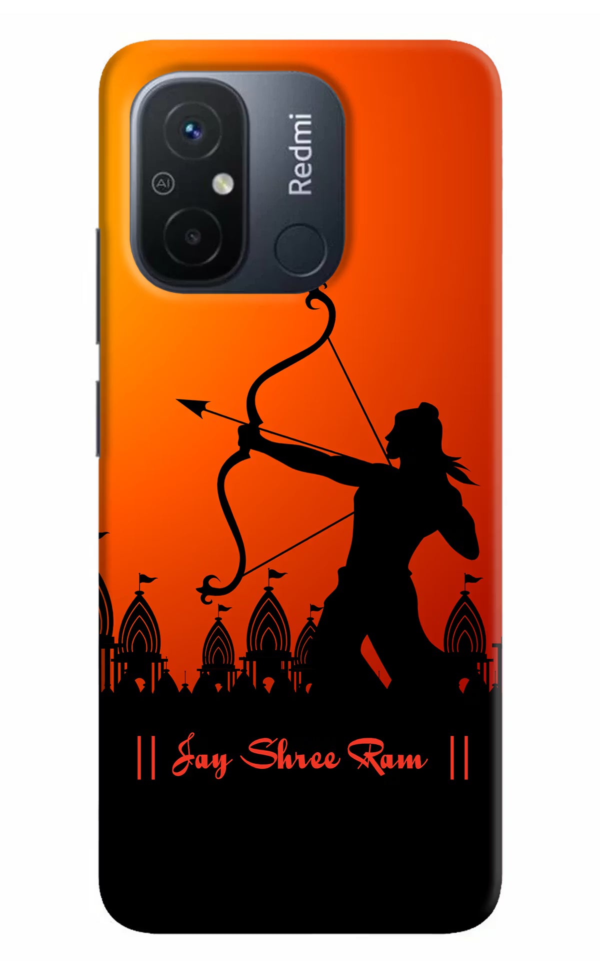 Lord Ram - 4 Redmi 12C Hard Case Back Cover by Casekaro