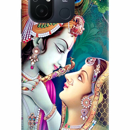 Lord Radha Krishna Redmi 12C Hard Case Back Cover by Casekaro